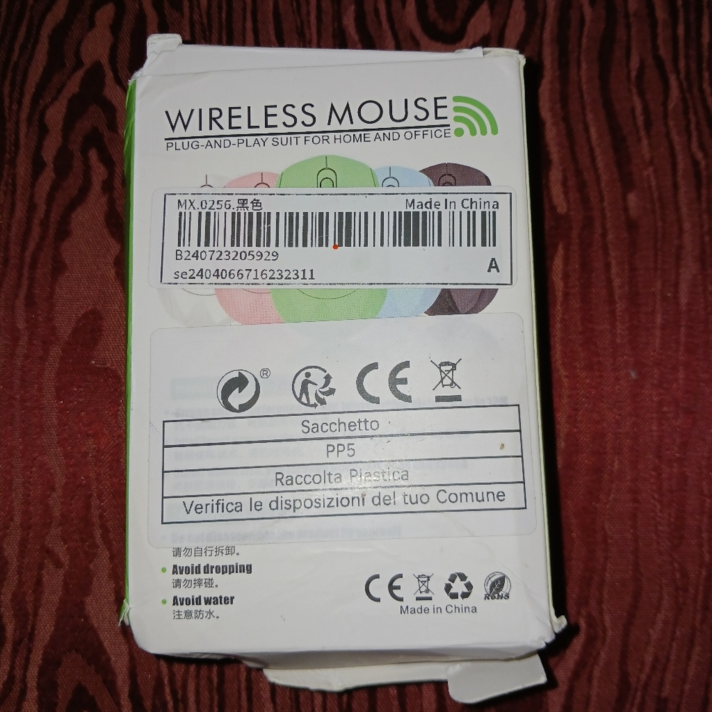 WIRELESS MOUSE PLUG &PLAY SUIT FOR HOME AND OFFICE BLACK - Picture 4 of 4